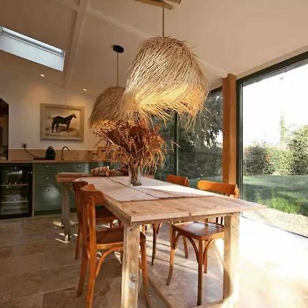 Cottage Normand Avec Sa Grande Piscine Chauffee Toute L Annee Sur Parc Arbore Et Clos En Plein Coeur De La Campagne Adapte Aux Kids Et Dog Friendly Saint-Antonin-de-Sommaire Kültér fotó