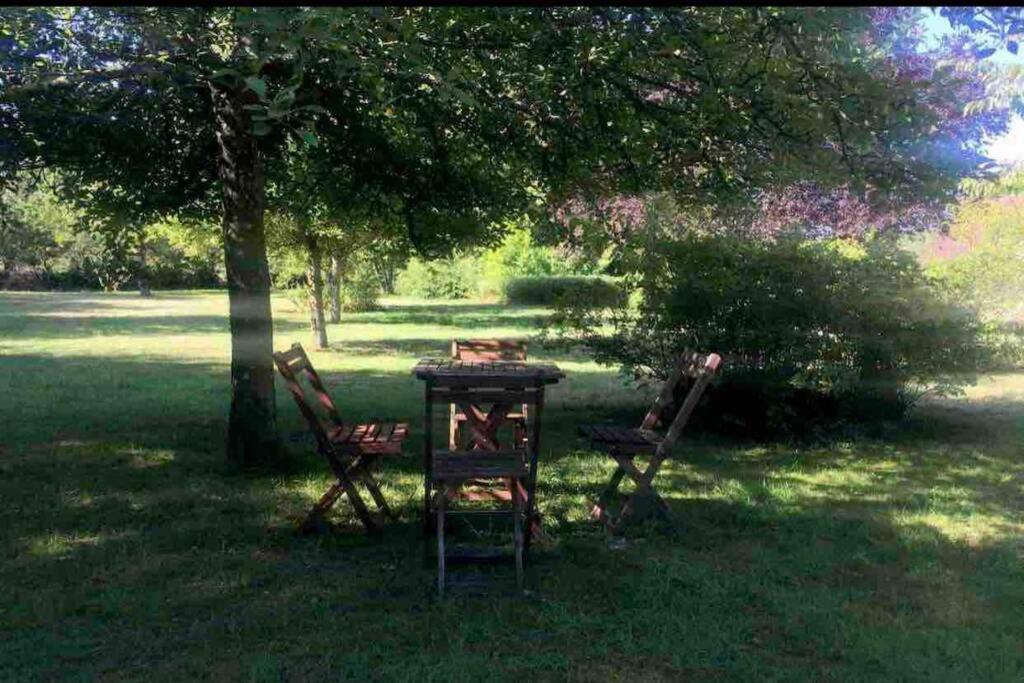 Cottage Normand Avec Sa Grande Piscine Chauffee Toute L Annee Sur Parc Arbore Et Clos En Plein Coeur De La Campagne Adapte Aux Kids Et Dog Friendly Saint-Antonin-de-Sommaire Kültér fotó