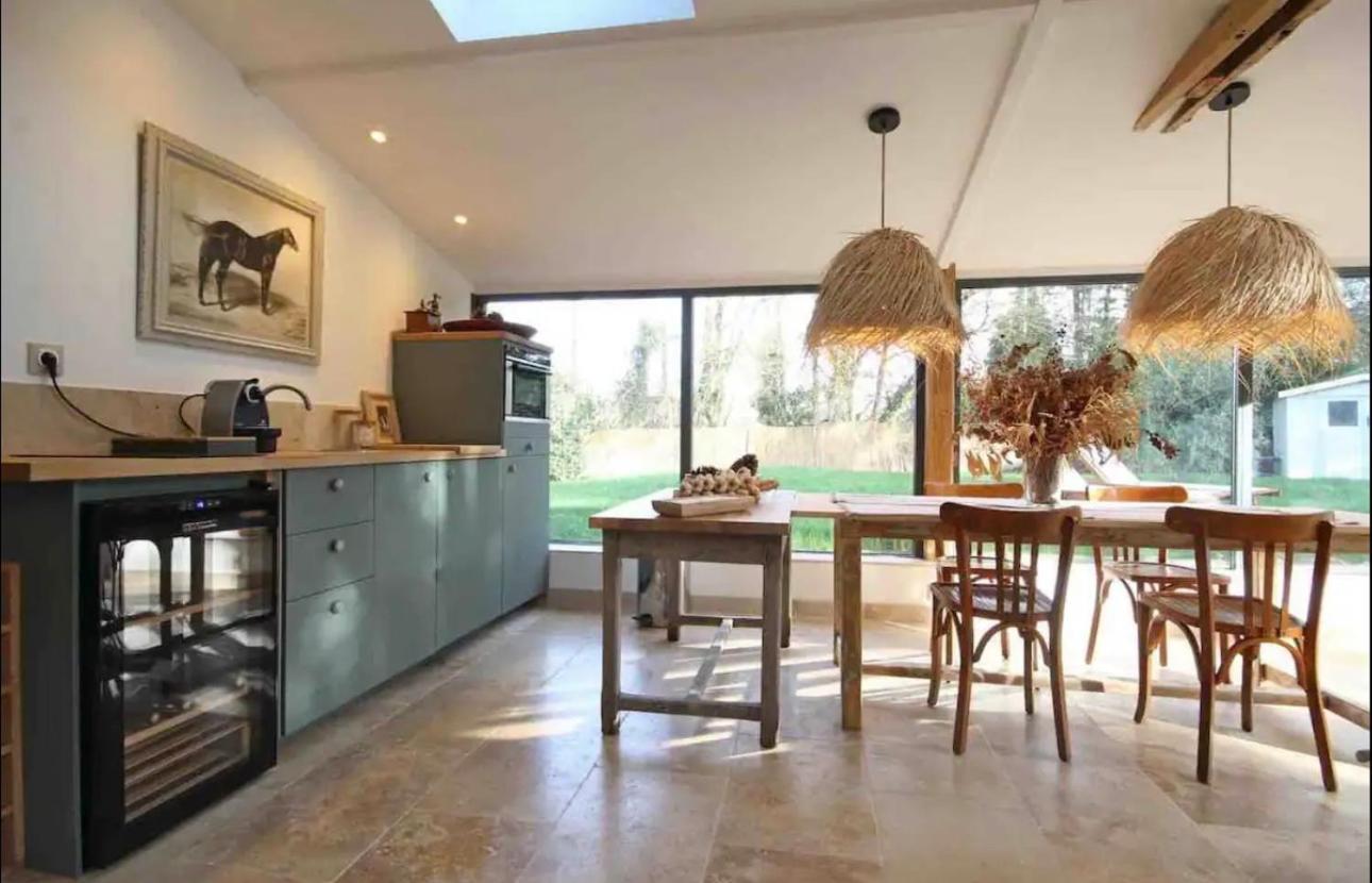 Cottage Normand Avec Sa Grande Piscine Chauffee Toute L Annee Sur Parc Arbore Et Clos En Plein Coeur De La Campagne Adapte Aux Kids Et Dog Friendly Saint-Antonin-de-Sommaire Kültér fotó